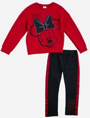 Спортивний костюм Minnie Mouse Disney 98 см (3 роки) MN18391 Чорно-червоний 8691109929822