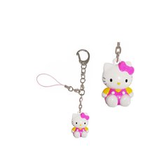 Брелок Hello Kitty Sanrio Біло-рожевий 4045316481279
