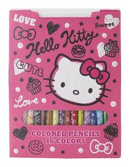 Набір олівців 16 шт Hello Kitty Sanrio Різнокольоровий 881780732790