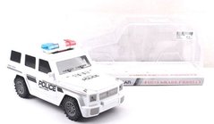 Поліцейський джип з інерційним механізмом Kimi білий 82828048