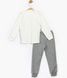 Спортивный костюм (лонгслив, штаны) Минни Маус 98 см (3 года) Disney MN17112 Бело-серый 8691109850591