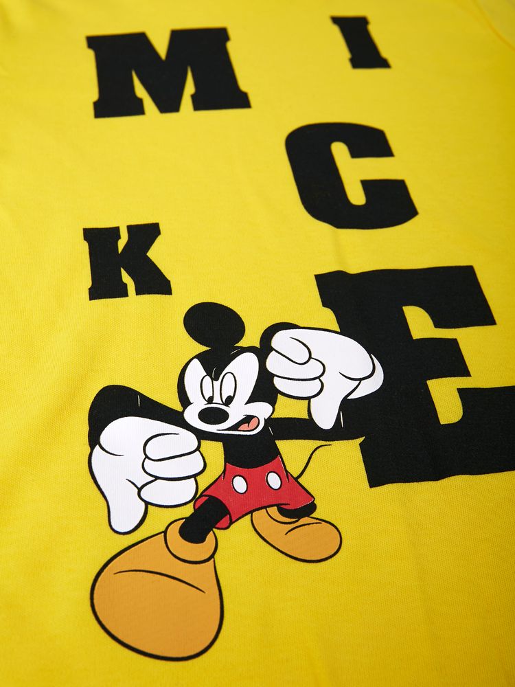 Лонгслив Mickey Mouse Disney 98 см (3 года) MC18357 Желтый 8691109929174
