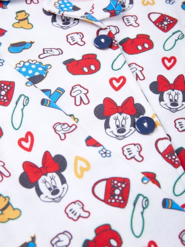 Пижама Minnie Mouse Disney 104 см (4 года) MN18517 Белый 8691109931283