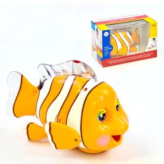 Интерактивная Рыбка Kimi со звуковым и световым эффектом Бело-оранжевая 6966655040195