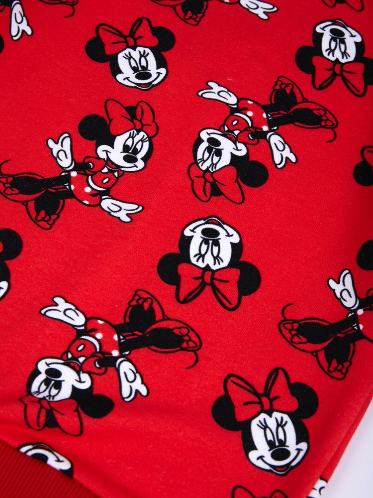 Свитшот Минни Маус Disney 98 см (3 года) MN18412 Черно-красный 8691109930774