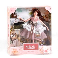 Лялька з аксесуарами 30 см Kimi Лісова принцеса Рожева 4660012503898