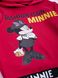 Спортивний костюм Minnie Mouse Disney 98 см (3 роки) MN18403 Чорно-червоний 8691109930378