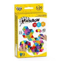 Настільна гра Danko Toys Brainbow HEX Різнокольорова 4823102811420