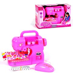 Швейная машинка Kimi со световым и звуковым эффектом Розовая 6968944050038