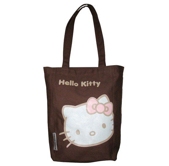 Сумка Hello Kitty Face Sanrio Коричнева 4045316386163