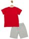 Комплект (футболка, шорти) Cars Pixar Маккуїн 98 см (3 роки) Cimpa CR17589 Сіро-червоний 8691109887023