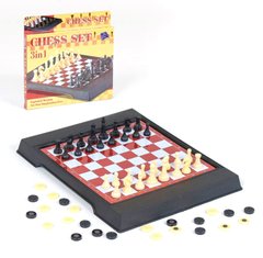 Набор шахматы и шашки Kimi магнитные 79911048