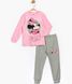 Спортивний костюм (світшот, штани) Мінні Маус 98 см (3 роки) Disney MN17113 Сіро-рожевий 8691109852564