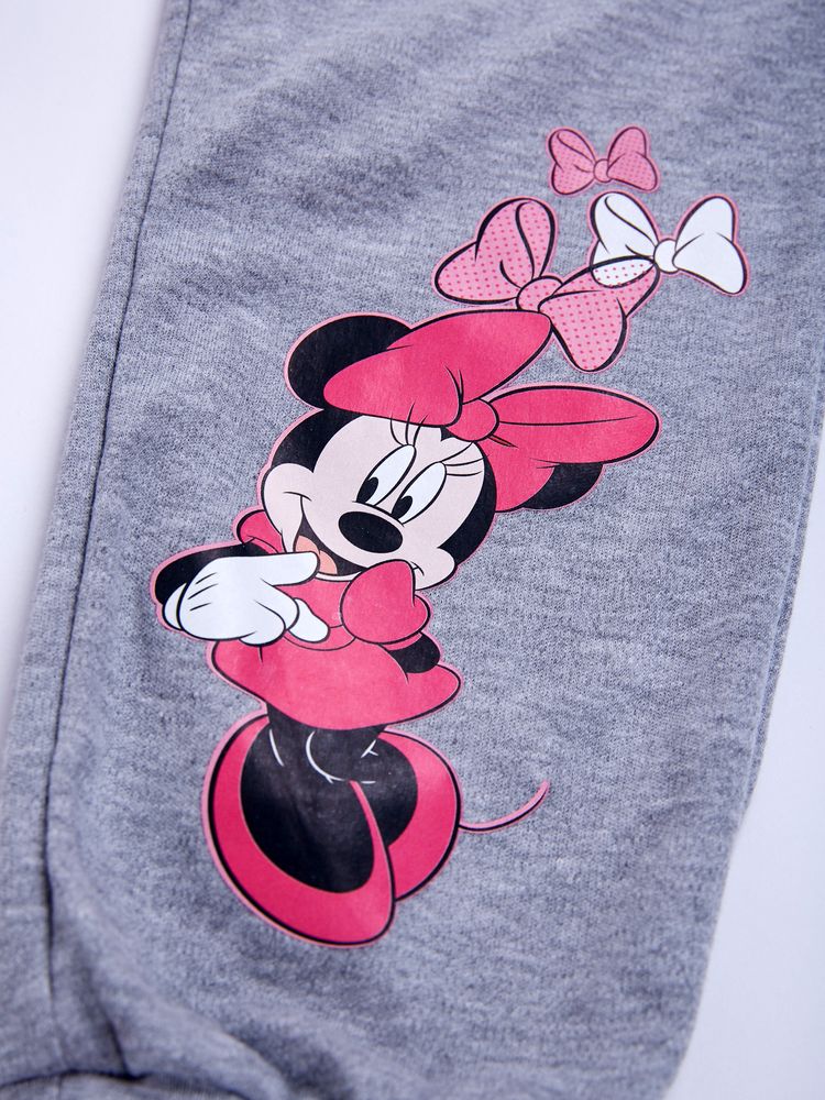 Спортивний костюм Minnie Mouse Disney 98 см (3 роки) MN18486 Сіро-рожевий 8691109931023