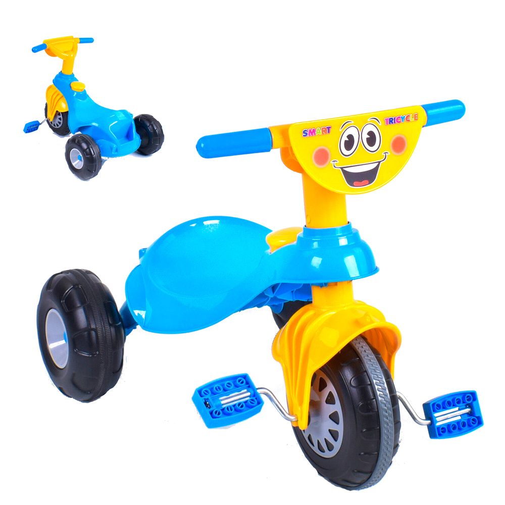 Детский велосипед Alpha Bike Желто-синий 2000000035468