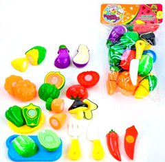 Набор овощей на липучках Kimi разноцветный 72325048