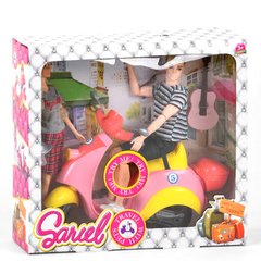 Куклы с мопедом Kimi со световым и звуковым эффектом Разноцветные 6984229435765