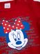 Боді 2 шт Minni Mouse Disney 56-62 см (0-3 міс) MN18363 Біло-червоний 8691109924377