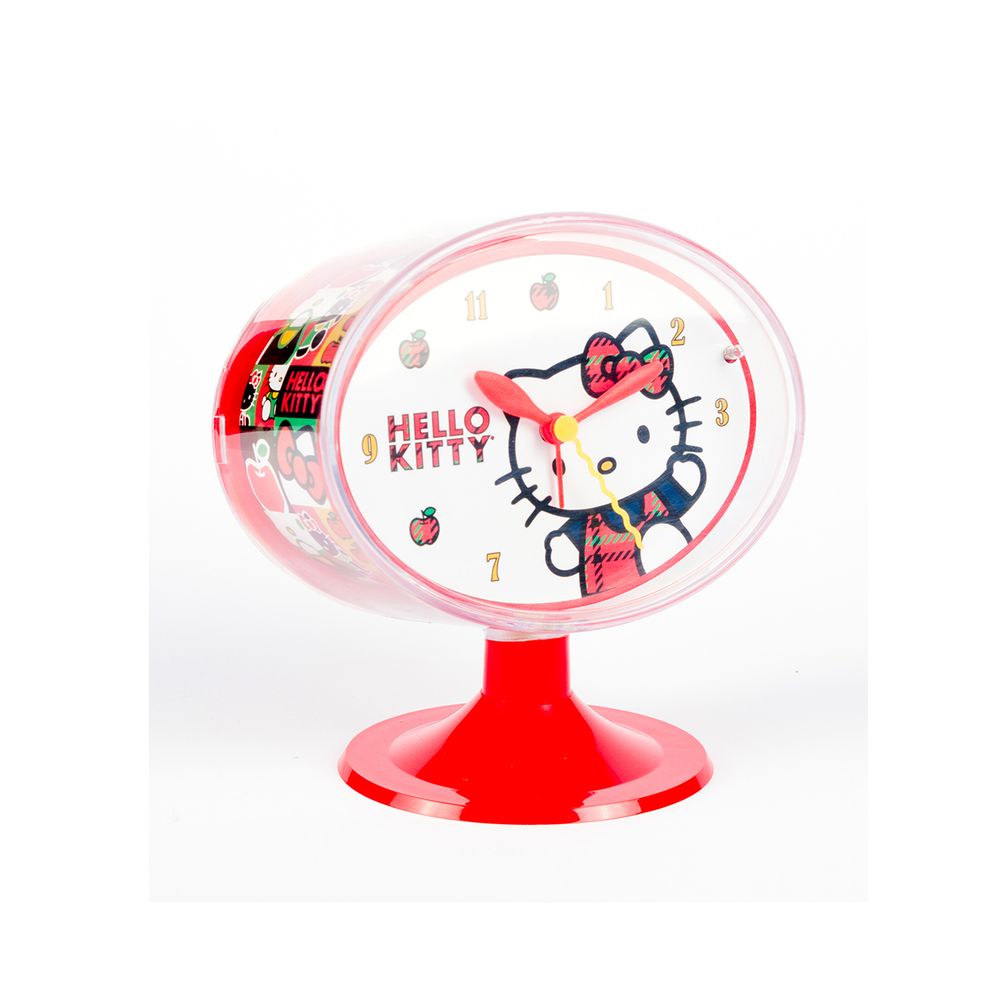 Часы-будильник Hello Kitty Sanrio Бело-красный 8011688351423
