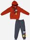 Спортивний костюм Mickey Mouse Disney 98 см (3 роки) MC18360 Сіро-червоний 8691109929327