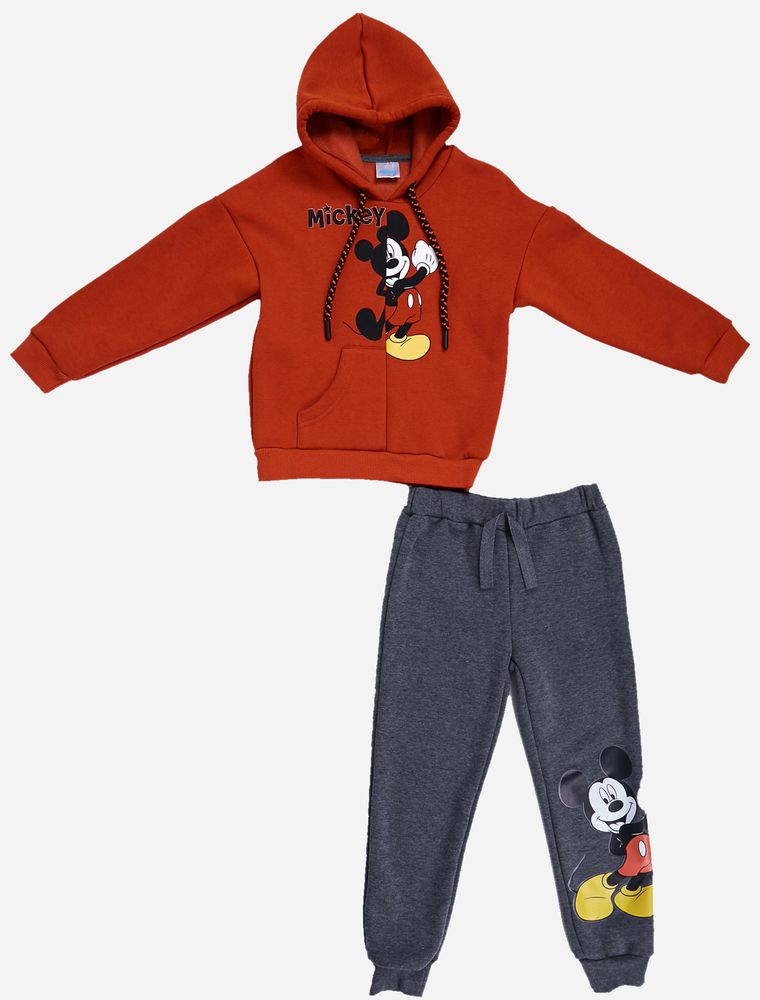 Спортивний костюм Mickey Mouse Disney 98 см (3 роки) MC18360 Сіро-червоний 8691109929327