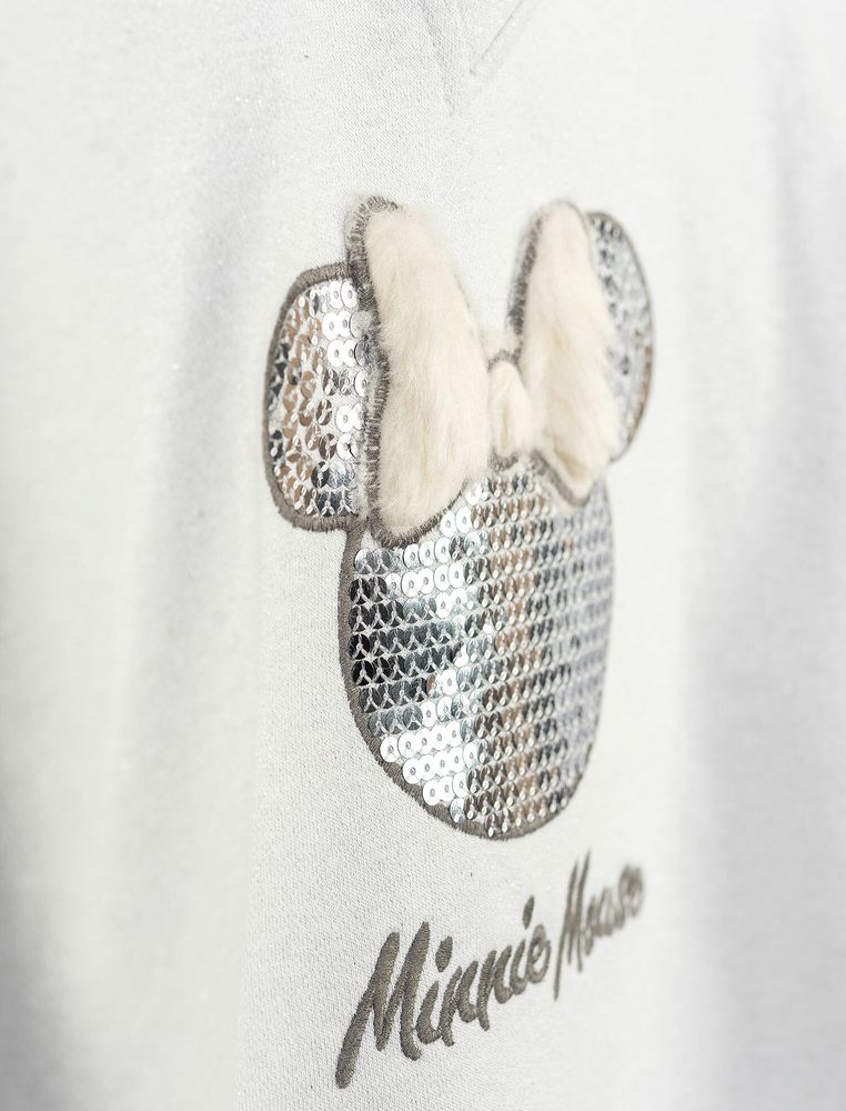 Комплект джинсы с кофтой Minnie Mouse 2 года (92 см) Disney (лицензированный) Cimpa синий серый MN14614