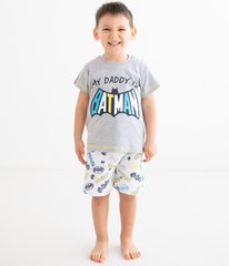 Комплект (футболка, шорти) Batman 86 см (1 рік) Cimpa BM17294 Біло-сірий 8691109874399