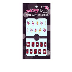 Наклейки на ногти 20 шт Hello Kitty Sanrio Разноцветный 881780739133
