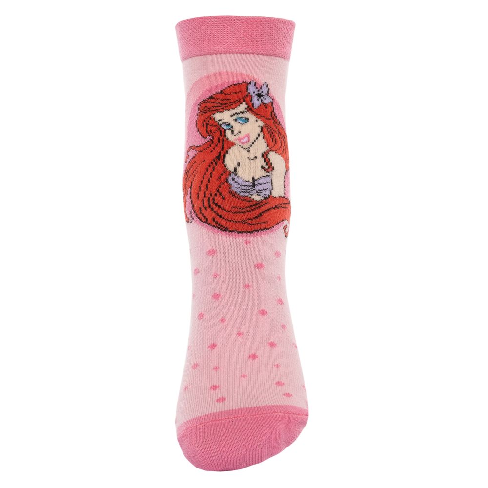 Шкарпетки принцеса-русалочка Аріель Disney 19-22 (6-18 міс) PR19036-3 Рожевий 2891132101295