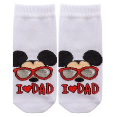 Шкарпетки Mickey Mouse Disney 6-8 см (0-6 міс) MC18993-1 Білий 8691109942692