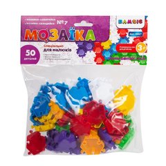 Мозаика-пазлы Bamsic 50 элементов Разноцветные 4820123763684