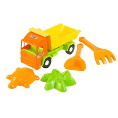 Самоскид Mini Truck Tigres з пісковим набором Різнокольоровий 4820159391578