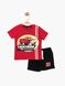 Комплект (футболка, шорти) Cars Pixar 5 років (110 см) червоно-чорний CR15564