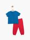 Комплект (футболка,штаны) Superman DC Comics 6-9 месяцев (68-74 см) сине-красный SM14059