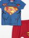 Комплект (футболка, штани) Superman DC Comics 6-9 місяців (68-74 см) синьо-червоний SM14059