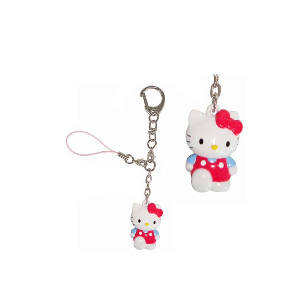 Брелок Hello Kitty Sanrio Біло-червоний 4045316481286