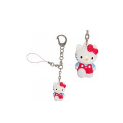 Брелок Hello Kitty Sanrio Бело-красный 4045316481286