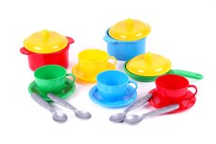 Набор посуды 18 предметов разноцветный 21336048