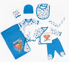 Набор одежды Superman 56-62 см (0-3 мес) Cimpa SM15999 Бело-синий 8691109801661