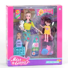 Кукла с аксессуарами 33 см Kimi 2 питомца ребенок Разноцветная 6975633430064