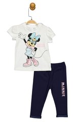 Комплект (футболка, штани) Minni Mouse 68-74 см (6-9 міс) Disney MN17462 Біло-синій 8691109876959