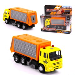 Вантажівка Kimi з інерційним механізмом Жовто-оранжевий 6988600091069