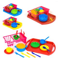 Набор посуды Bamsic 19 предметов Разноцветный 4820123761154