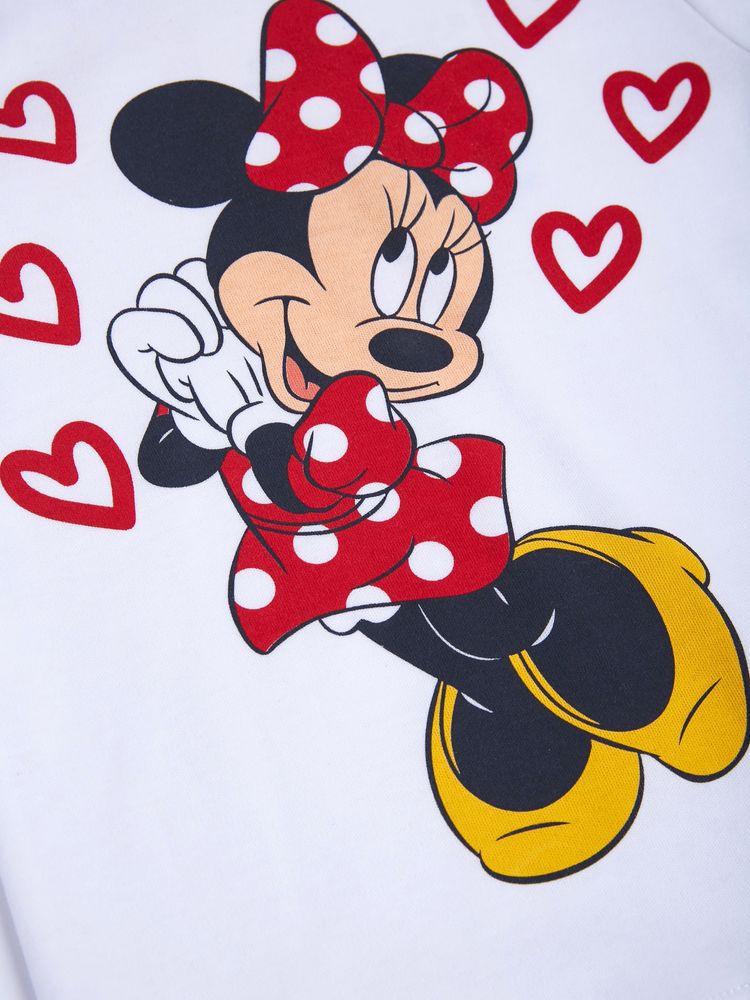 Комплект Minnie Mouse Disney 74-80 см (9-12 мес) MN18368 Бело-красный 8691109934000