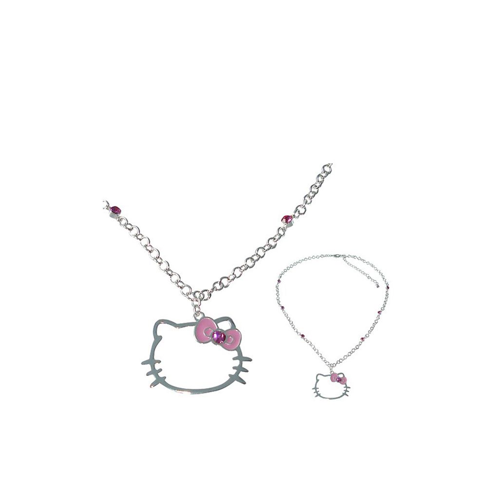 Ланцюжок із петлею Hello Kitty Sanrio Сіро-рожевий 4045316830008