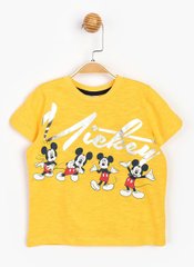 Футболка Mickey Mouse 92 см (2 года) Disney MC15465 Желтый 8691109786951