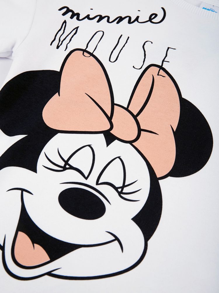 Світшот Minni Mouse Disney 98 см (3 роки) MN18397 Білий 8691109930125