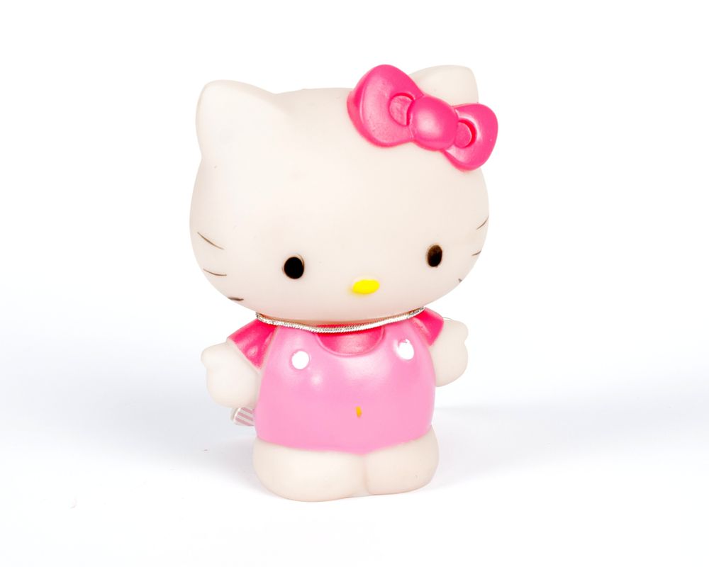 Нічник Hello Kitty 11 см Sanrio 5 кольорів бежевий 16093