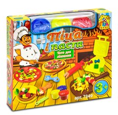 Набор тесто для лепки Пицца и Паста Kimi Разноцветный 6945717437296