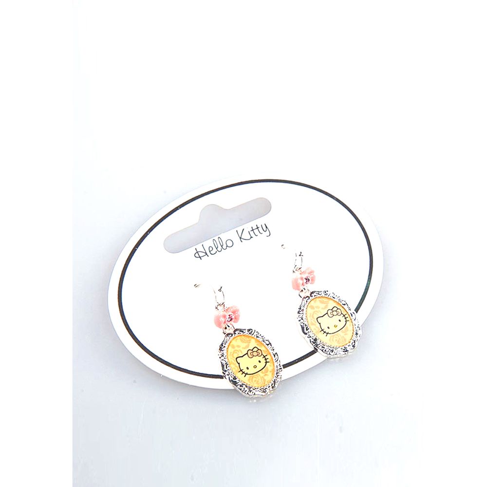 Сережки Hello Kitty Sanrio Жовто-рожевий 4045316232314